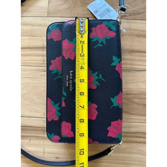 NWT Kate Spade Madison Rose Toss Crossbody Purse, Shoulder Bag, Clutch - Picture 3 of 11